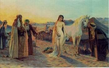 unknow artist Arab or Arabic people and life. Orientalism oil paintings 101 China oil painting art